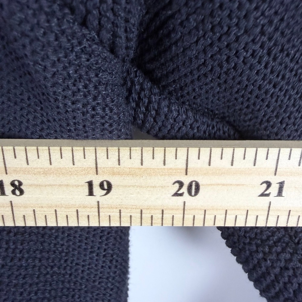 European Cottagecore Scallop Hem Cardigan Silver Buttons Huber Black - Picture 9 of 10